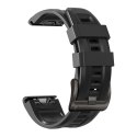 Pasek sportowy Iconband do Garmin Fenix 5 / 6 / 6 Pro / 7 Black