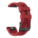 Pasek sportowy Iconband do Garmin Fenix 5 / 6 / 6 Pro / 7 Red