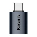 Adapter przejściówka Baseus Mini OTG Adaptor USB-A do USB-C Typ C Niebieski