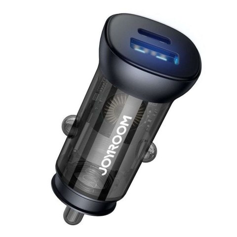 Ładowarka samochodowa Joyroom C-A42 2-PORT Car Charger PD38W/QC3.0 Grey