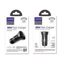 Ładowarka samochodowa Joyroom C-A42 2-PORT Car Charger PD38W/QC3.0 Grey