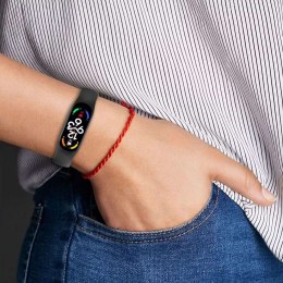 Pasek opaska sportowa IconBand do Xiaomi Mi Smart Band 5 / 6 / 6 NFC / 7 Black/Red