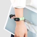 Pasek opaska sportowa IconBand do Xiaomi Mi Smart Band 5 / 6 / 6 NFC / 7 Military Green