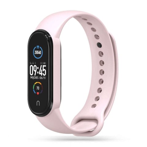 Pasek opaska sportowa IconBand do Xiaomi Mi Smart Band 5 / 6 / 6 NFC / 7 Pink