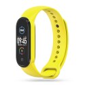 Pasek opaska sportowa IconBand do Xiaomi Mi Smart Band 5 / 6 / 6 NFC / 7 Yellow