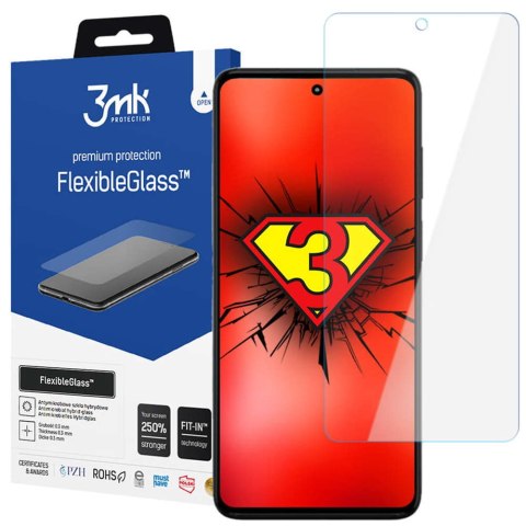 3mk Szkło hybrydowe ochronne Flexible Glass 7H do Xiaomi Poco F4 GT/ Redmi K50 GE