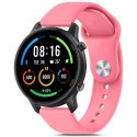 Gumowy Uniwersalny pasek sportowy Alogy soft band do smartwatcha 20mm Beżowy