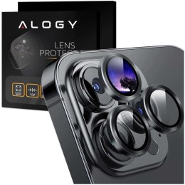 Nakładka ochronna Alogy Metal Lens Cover do Apple iPhone 13 Pro/ 13 Pro Max Black