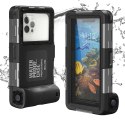 Etui wodoszczelne IPX8 uniwersalne Diving Waterproof Case Black