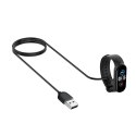 Ładowarka kabel USB do Xiaomi Mi Band 4/ Mi Band 5/ Mi Band 6 1m czarny