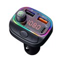 Ładowarka samochodowa Alogy Transmiter FM MP3 Bluetooth 5.0 QC 3.0