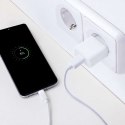 Ładowarka sieciowa Alogy szybka USB-C PD 20W + Kabel Lightning 1m Biały