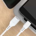 Ładowarka sieciowa Alogy szybka USB-C PD 20W + Kabel Lightning 1m Biały