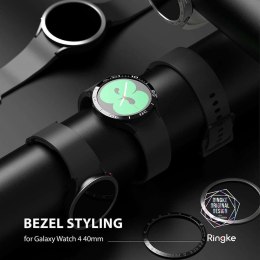 Nakładka Ringke Bezel Styling do Samsung Galaxy Watch 4 / 5 40 mm Stainless Black