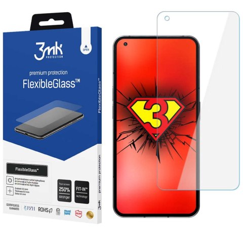 3mk Szkło hybrydowe ochronne Flexible Glass 7H do Xiaomi Poco F4 GT/ Redmi K50 GE