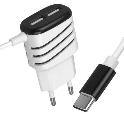 Ładowarka sieciowa Alogy szybka USB-C PD 20W + Kabel Lightning 1m Biały