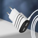 Ładowarka sieciowa Alogy szybka USB-C PD 20W + Kabel Lightning 1m Biały