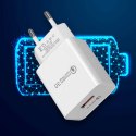 Ładowarka sieciowa Alogy szybka USB-C PD 20W + Kabel Lightning 1m Biały