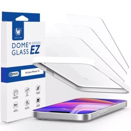 Szkło hartowane Whitestone EZ Glass 3-pack do Apple iPhone 14