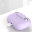 Etui obudowa Icon do Apple Airpods Pro 1/2 Violet