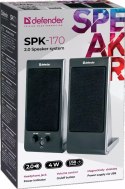 GŁOŚNIKI DEFENDER SPK-170 2.0 4W USB