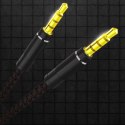 Kabel Rock Audio 2x Mini Jack 3.5mm Gold AUX 2m Tarnish