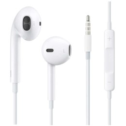 Oryginalne słuchawki Apple EarPods MD827ZM/A z pilotem i mikrofonem Jack 3.5mm