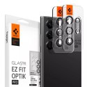 Osłona aparatu Spigen Optik.tR "EZ FIT" Camera Protector 2-pack do Samsung Galaxy S22 Ultra Black