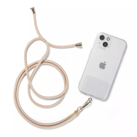 Smycz do telefonu Chain Universal Strap Beige/Gold