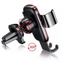 Baseus Metal Age Gravity Car Mount Metal Gravity Car Mount pour Grille de Ventilation Rouge (SUYL-D09)