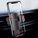 Baseus Metal Age Gravity Car Mount Metal Gravity Car Mount pour Grille de Ventilation Rouge (SUYL-D09)