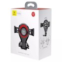 Baseus Osculum Gravity Car Mount Dashboard Windshield Phone Bracket Holder red (SUYL-XP09)