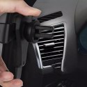 Car Holder H01 Gravity Air Vent Outlet Car Mount black