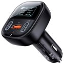 Chargeur de voiture Acefast 101W 2x USB Type C / USB, PPS, Power Delivery, Quick Charge 4.0, AFC, FCP noir (B5)