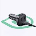 Chargeur de voiture Acefast 66W 2x USB Type C / USB, PPS, Power Delivery, Quick Charge 4.0, AFC, FCP, SCP noir (B3 noir)