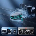 Choetech Kit Voiture Support Magnétique Induction Qi Chargeur 15W (Compatible MagSafe) 1m Noir (T200-F) + Chargeur Voiture USB /