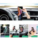 Choetech Qi Chargeur sans fil 10W Gravity Car Cockpit Holder Tableau de bord + Clip pour Grille de Ventilation Airflow + Câble M