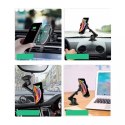 Choetech Qi Chargeur sans fil 10W Gravity Car Cockpit Holder Tableau de bord + Clip pour Grille de Ventilation Airflow + Câble M