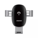 Dudao 15W Chargeur sans fil Qi Gravity Support de voiture pour grille d'aération Noir (F3PRO)