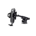 Dudao Gravity Car Mount Dashboard Windshield Phone Bracket Holder black (F2S black)