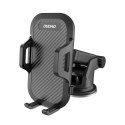 Dudao Gravity Car Mount Dashboard Windshield Phone Bracket Holder black (F2S black)