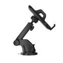 Dudao Gravity Car Mount Dashboard Windshield Phone Bracket Holder black (F2S black)