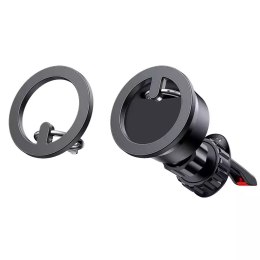 Joyroom kit support de voiture magnétique multifonctionnel anneau support de téléphone noir (JR-ZS294)