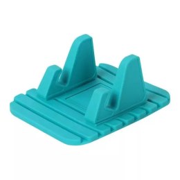 Silicone Car Phone Holder Dashboard Desktop Stand blue