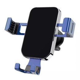 Support voiture pour smartphone Gravity, grille d'aération bleue (YC12)