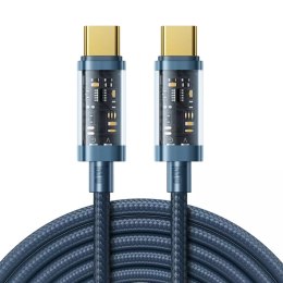 Câble Joyroom USB Type-C - USB Type-C 100W 2m bleu (S-CC100A20)