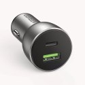 Chargeur de voiture Ugreen USB / USB Type C Quick Charge 3.0 Power Delivery 36 W 3 A gris (CD213 60980)
