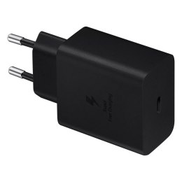 Chargeur mural USB Samsung Type C 45W PD PPS + câble USB Type C noir (EP-T4510XBEGEU)