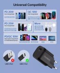 Choetech GaN USB Type C PD 30W noir (PD5007)