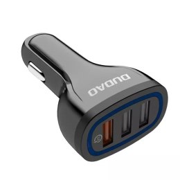 Dudao Chargeur de voiture Quick Charge Quick Charge 3.0 QC3.0 2.4A 18W 3x USB blanc (R7S blanc)